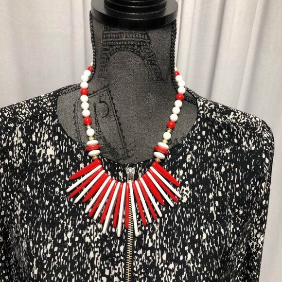 Fever Bomber Jacket Womens Sz Large Black White Speckled Lined Zippered Pockets - Picture 2 of 6